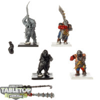 Ogor Mawtribes - Ironguts - teilweise bemalt