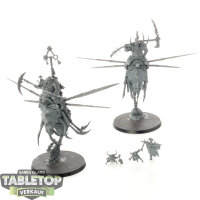 Maggotkin of Nurgle - 2 Pusgoyle Blightlords - unbemalt