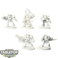 Dark Angels - 5 Deathwing Terminators - grundiert