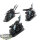 Dark Angels - 3x Ravenwing Bike Squadron - teilweise bemalt