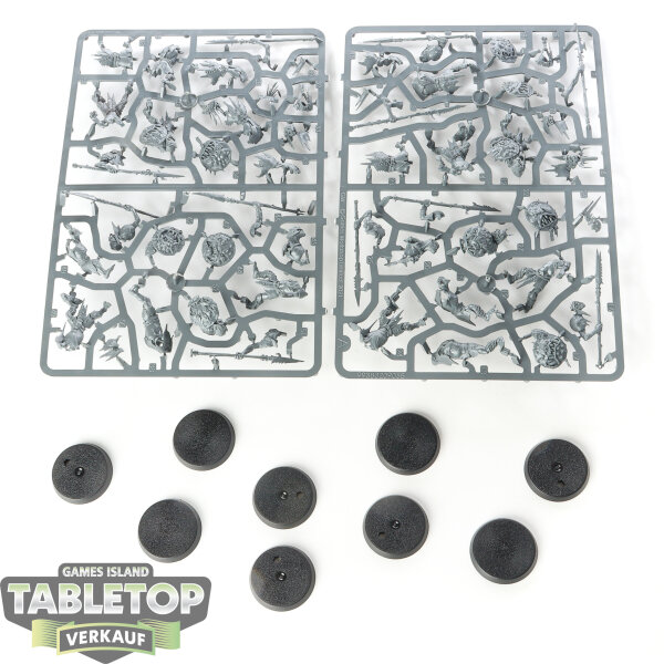 Orruk Warclans - 10x Gutrippaz - im Gussrahmen
