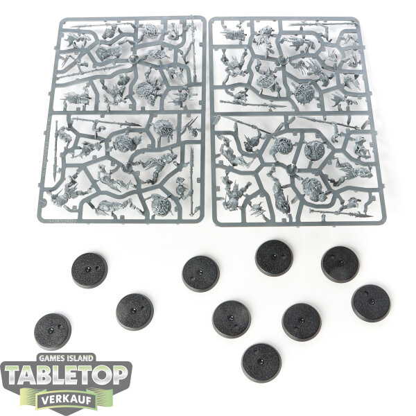 Orruk Warclans - 10x Gutrippaz - im Gussrahmen
