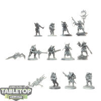 Genestealer Cults - 11x Neophyte Hybrids - teilweise bemalt