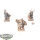 Scibor Miniatures - Evil Dwarves Lords - teilweise bemalt