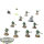 Tau Empire - 10 x Fire Warriors Strike Team - bemalt