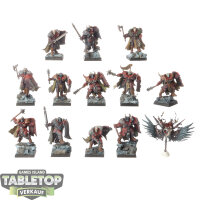 Slaves to Darkness - 12 x Chaos Warriors - bemalt