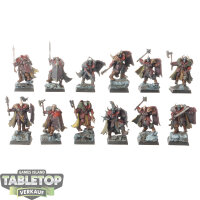 Slaves to Darkness - 12 x Chaos Warriors - bemalt