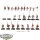 Vampire Counts - 20 x Vampire Counts Skeleton Warriors - teilweise bemalt