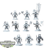 Blades of Khorne - 10x Blood Warriors - grundiert