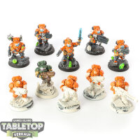 Leagues of Votann - 10 Hearthkyn Warriors - teilweise bemalt
