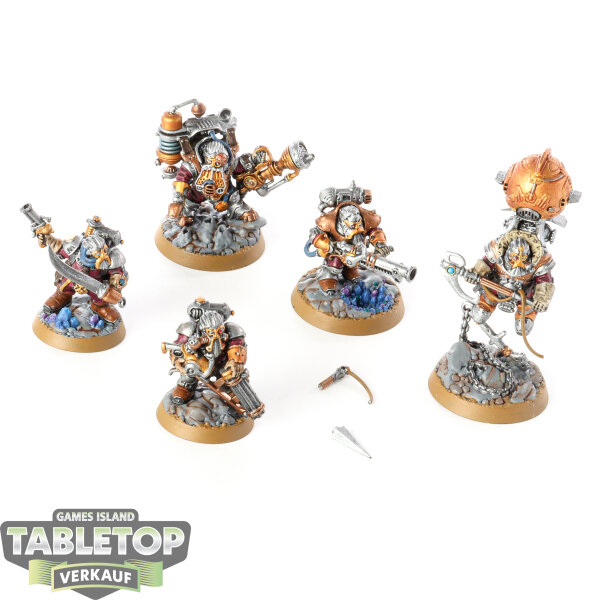 Warhammer Underworlds - 5 Thundriks Profiteers - bemalt
