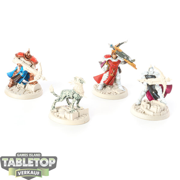 Stormcast Eternals - 4 Castigators - teilweise bemalt