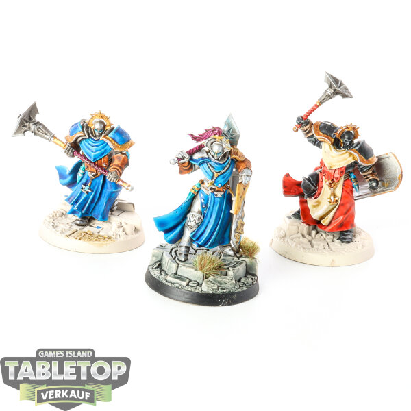 Stormcast Eternals - 3 Sequitors - bemalt