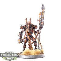 Necrons - Overlord with Tachyon Arrow - bemalt