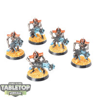 Necrons - 5 Immortals - bemalt
