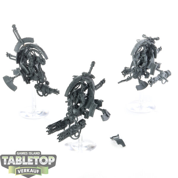 Necrons - 3x Tomb Blades - unbemalt