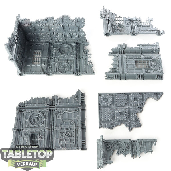 Gelände - Battlezone Manufactorum: Sub-Cloister & Storage Fane - unbemalt