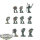 Dark Angels - 10 x Tactical Squad (Classic) - teilweise bemalt