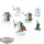 Dark Angels - 5 x Deathwing Knights (Classic) - teilweise bemalt