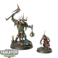 Orruk Warclans - Killaboss with Stab-grot - bemalt