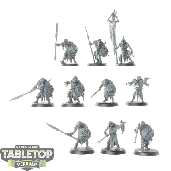 Orruk Warclans - 10 x Gutrippaz - unbemalt