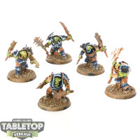 Orruk Warclans - 5 x Brutes - bemalt