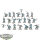 Orc & Goblin Tribes - 20 x Black Orc Mob - bemalt