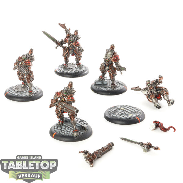 Mercenaries - 5 x Resolutes - bemalt