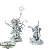 Skaven - Gray Seer & Warlock Engineer - grundiert