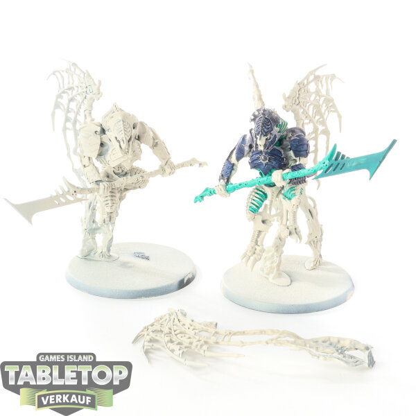 Ossiarch Bonereapers - 2 x Morghast Archai - teilweise bemalt
