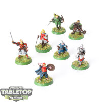 HdR Figuren - Gut - 7x Heroes of the West - bemalt