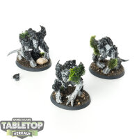 Tyraniden - 3 Tyrant Guard - bemalt