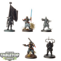Astra Militarum - 5 x Cadian Command Squad - teilweise...