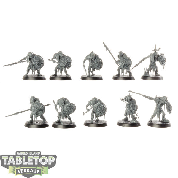 Orruk Warclans - 10 x Gutrippaz - unbemalt