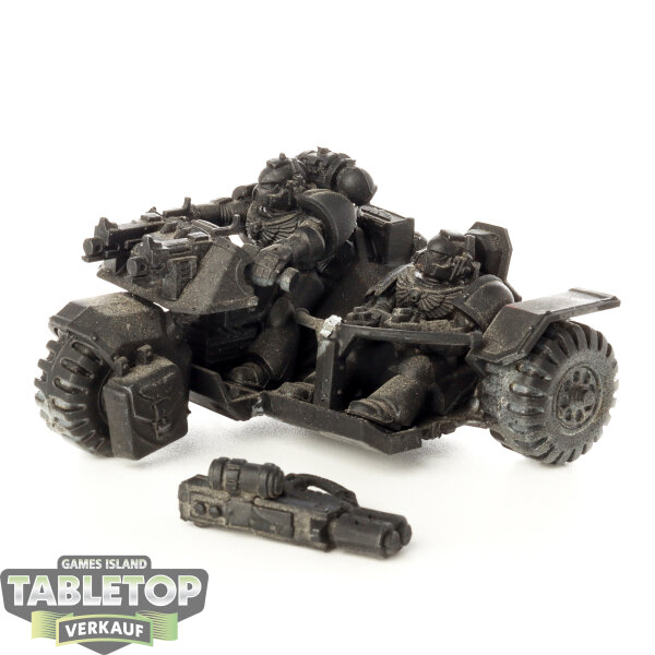 Space Marines - Attack Bike - grundiert