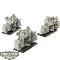 Space Marines - 3x Bike Squad - unbemalt