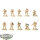 Tau Empire - 10x Fire Warriors Strike Team - teilweise bemalt