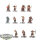 HdR Figuren - Böse - 11 Haradrim™ Warriors - bemalt