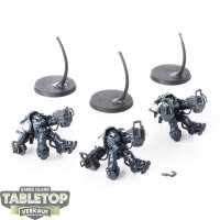 Space Marines - 3 x Primaris Inceptors - teilweise bemalt