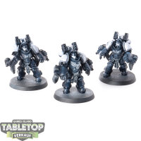 Space Marines - 3 x Primaris Aggressors - teilweise bemalt