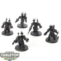 Chaos Space Marines - 5x Terminators - grundiert