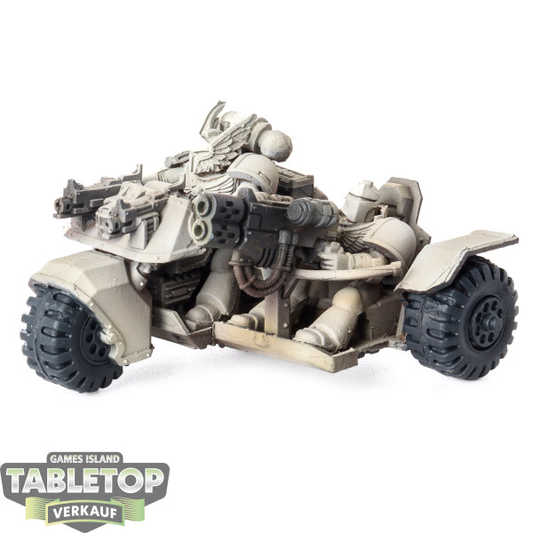 Space Marines - Space Marine Attack Bike - teilweise bemalt