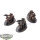 Space Marines - 3 x Space Marine Bike Squad - teilweise bemalt