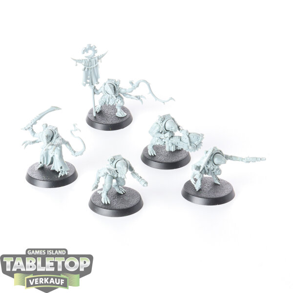 Genestealer Cults - 5 x Hybrid Metamorphs - unbemalt