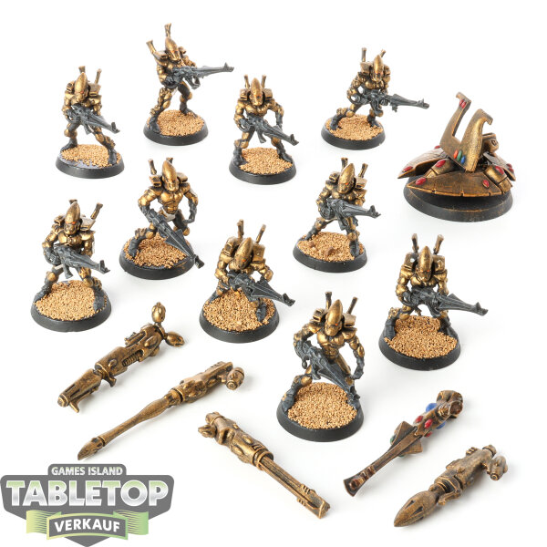 Aeldari - 10x Guardian Defenders klassisch - bemalt