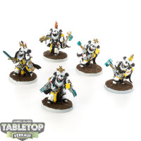 Space Marines - 5x Black Templars Sword Brethren - bemalt