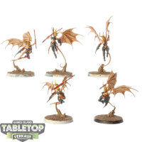 Daughters of Khaine - 5 Khinerai Heartrenders - bemalt