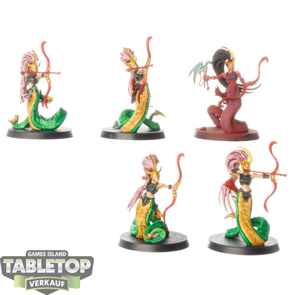 Daughters of Khaine - 5 Blood Stalkers - bemalt