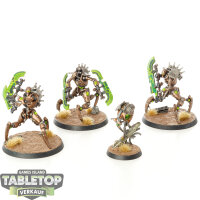 Necrons - 3 Skorpekh Destroyers - bemalt