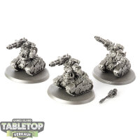 Adeptus Mechanicus - 3x Kataphron Destroyers - grundiert
